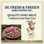 Goat meat in canada